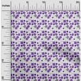 thumbnail image 2 of oneOone Polyester Spandex Purple Fabric Geometric Craft Projects Decor Fabric Printed By The Yard 56 Inch Wide, 2 of 5