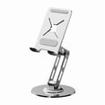 thumbnail image 6 of Aluminum Alloy Phone Stand Multi Angle Rotate Tablet Dock Holder Desktop Bracket For Mobile Devices, 6 of 9