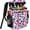 Geometry-Pink, variant on Backpack Cooler for Women - 30 Cans Lunch Cooler Bag for Work - Soft Backpack Cooler Insulated Waterproof Leak Proof for Travel Picnic Beach Hiking Camping