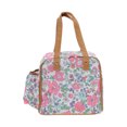 thumbnail image 4 of Unique Bargains 1 Pc Portable Handheld Insulated Lunch Bag Pink White, 4 of 5