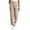 Beige 1, variant on Wide Leg Pants for Women Straight Leg Cropped Trousers Chino High Waisted Business Casual Elastic Waist Work Trouser Pants with Pocket