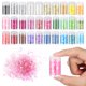 thumbnail image 4 of 32 botellas de copos para uñas: polvos brillantes surtidos, purpurina fina, decoraciones para manicura, arte de uñas, decoración de uñas para San Valentín., 4 of 7