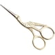 thumbnail image 1 of Professional Eyebrow Scissors/Silk Scissors Stork Scissors(4.5 Inches, Gold) Ormromra WRMH-490, 1 of 6