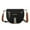 Black, variant on Drew Vegan Leather Women's Color Block Shoulder Bag, Classy Crossbody Purse Handbag by Mia K - Black