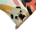 thumbnail image 6 of Liora Manne Frontporch Ski Patrol Indoor Outdoor Decorative Pillow Multi, 6 of 6