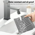 thumbnail image 4 of 29.92in Kitchen Sink Splash Guard Silicone Faucet Splash Guard Handle Drip Catcher Tray Kitchen Gadgets Sink Accessories for Kitchen Counter Bathroom, 4 of 7