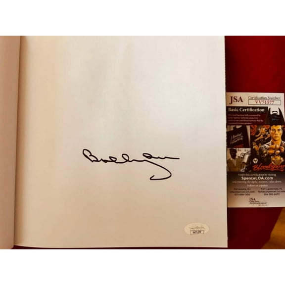 Bobby Orr autographed My Story In Pictures hardcover book JSA Boston Bruins