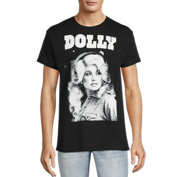 Dolly Parton Men's Portrait Graphic T-Shirt, Size S-3XL