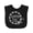 AB-Black, variant on Inktastic Alaska Girl Forget-me-not Flower Girls Baby Bib