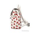 thumbnail image 3 of Kate Spade Lizzie Medium Festive Rosette Leather Flap Backpack, 3 of 4