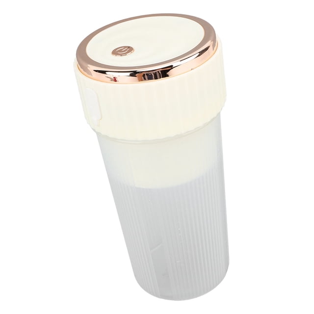 Portable Mixer Cup, 1500mAh Blender Cup 300ml 6 Leaf Blade for Shakes