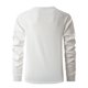 thumbnail image 3 of Playeras De Algodon Para Hombre, Camiseta Informal De Otoño A Cuadros, Camiseta De Manga Larga Con Solapa Y Botones, 3 of 8