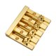 thumbnail image 2 of Puente de bajo de 4 cuerdas para guitarras eléctricas, monturas de repuesto para cuerdas de bajo Oro, 2 of 9