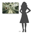 thumbnail image 4 of Global Gallery's 'NYC Subway' By Katherine Gendreau Stretched Canvas Wall Art, 4 of 4