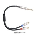 thumbnail image 1 of Langgg Câble Audio Adaptateur Répartiteur Accessoires Microphone à Condensateur, 1 of 6