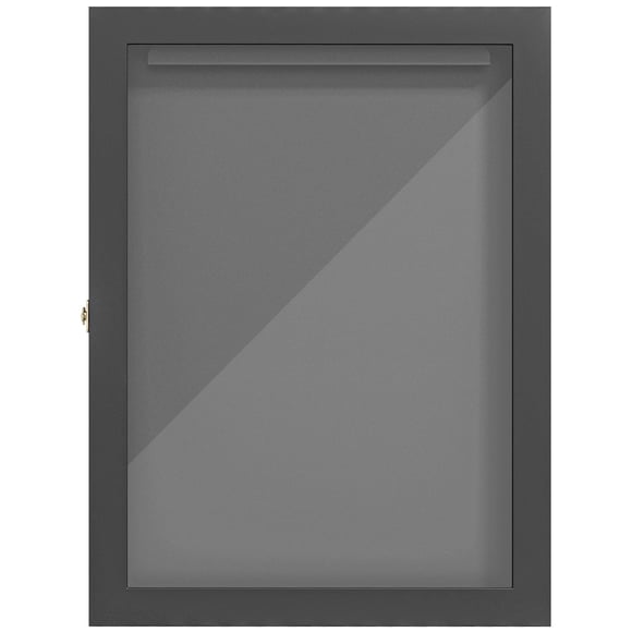 Black Jersey Display Frame - 31.5" Sports Memorabilia Shadow Box for Hockey, Football, Basketball & Baseball Jerseys - Wall Mountable Decor
