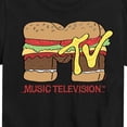 thumbnail image 3 of MTV Logo - Burger Logo - Toddler And Youth Short Sleeve Graphic T-Shirt, 3 of 5