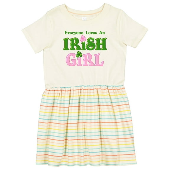 Inktastic Loves an Irish Girl Girls Toddler Dress