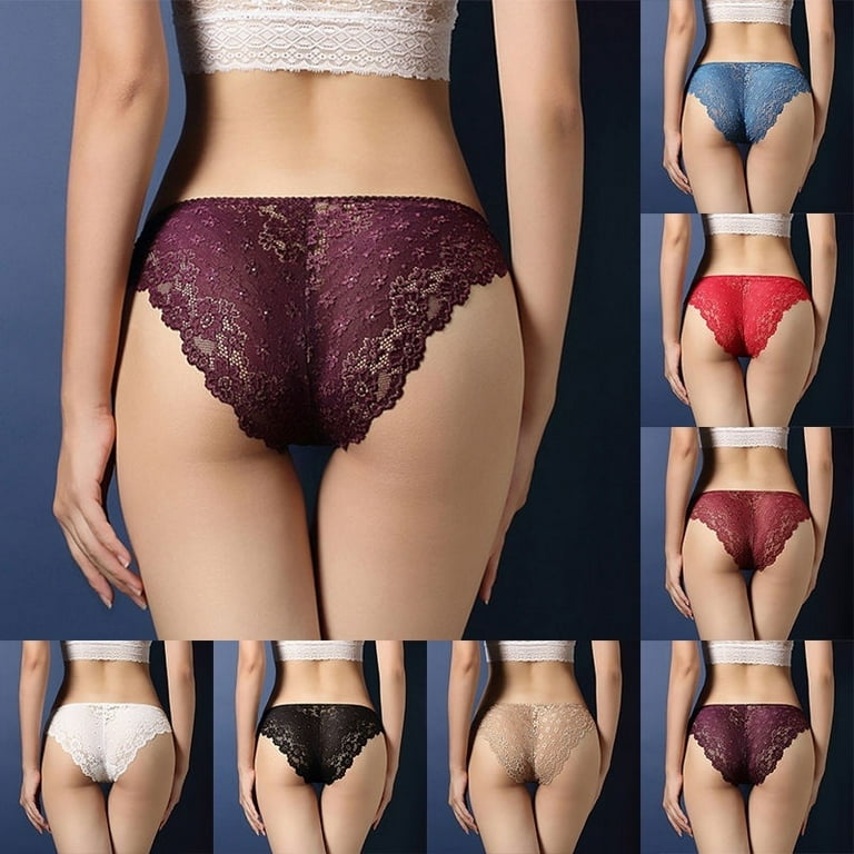 Soft Lace Knicker Sexy Underpants Womens Underwear Lingerie Panties Briefs