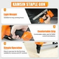 thumbnail image 3 of Kamsin 8016K Pneumatic Upholstery Stapler 21 GA with 1/2'' Crown and 1/4'' to 5/8'' Leg Length for Furniture,woodworking, 3 of 7