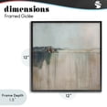 thumbnail image 4 of Stupell Industries Contemporary Drips And Feathers Abstract Black Framed Giclee Art, 12 x 12, by Svetlana Aleynikova, 4 of 8
