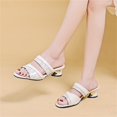 thumbnail image 4 of Vedolay Summer Sandal Sandals for Women Comfy Sandals Summer Orthopedic Open Toe Sandals,Green 7.5, 4 of 5
