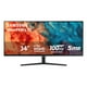 thumbnail image 1 of SAMSUNG Monitor QHD ultraancho serie ViewFinity S50GC de 34", 100 Hz, 5 ms, HDR10, AMD FreeSync, cuidado de la vista, diseño sin bordes, PIP, PBP, LS34C50DGANXZA, 2023, negro, 1 of 5