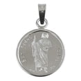thumbnail image 1 of JOYARIS Dije Medalla San Judas Tadeo Mediana Plata Pura Ley 999 DM-0000106, 1 of 4