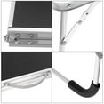 thumbnail image 4 of Unique Bargains Foldable Laptop Table Portable Picnic Bed Tables Snacks Reading Desks, Black, 4 of 5