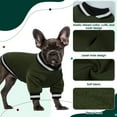 thumbnail image 3 of Kuoser Dog Winter Sweater, Cute Pet Pullover Vest, Soft and Thick Sweatshirt for Dogs and Cats, Green, XL, 3 of 8