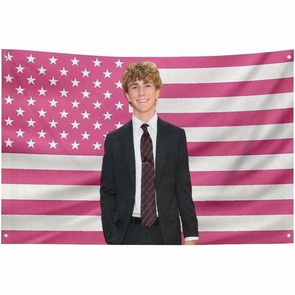 Tapestry Walker Tapestry Pink America Funny Scobell Flag for College Dorm Decor, Room Decor Gift Merch Decoration Colorful