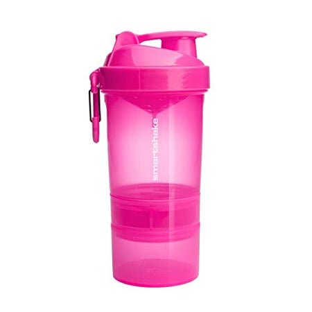 O2GO - 20 oz Shaker Cup (NEON PINK (2% Transparent))