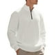 thumbnail image 4 of pstuiky camisas de manga larga para hombre, Sudadera con capucha informal de colores sólidos para hombre, jersey de manga larga con bolsillo y cuello alto tops de invierno para hombre m, 4 of 9