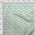 thumbnail image 2 of oneOone Polyester Lycra Green Fabric Leaves Sewing Material Print Fabric By The Yard 56 Inch Wide, 2 of 4