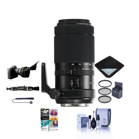 GF 100-200mm f/5.6 R LM OIS WR Lens  Bundle with ProOptic 67mm Filter Kit  Flex Lens Shade  Lens Wrap  LensPen Cleaner  Lens Cap Tether  Cleaning Kit  PC Software Kit