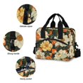 thumbnail image 3 of FORMRS Reusable Lunch Bag for Work School Leakproof Insulated Cooler with Adjustable Shoulder Strap, Bright Floral, 3 of 6