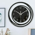 thumbnail image 6 of CUTICATE Nordic Wall Clock 12 inch Non Ticking Battery Operated Acrylic Clock for Bedroom Living Room Decor, 6 of 7