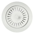 thumbnail image 1 of Color-Coordinated Metal Basket Strainer - White, 1 of 3