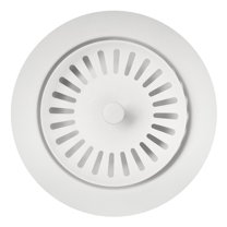 Blanco 240319 Metal Basket Strainer Drain Assembly, White