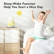 Momcozy Baby Sound Machine, White Noise Machine with Night Light,Timer Baby Soother,34 Soothing Sounds, App Control,
