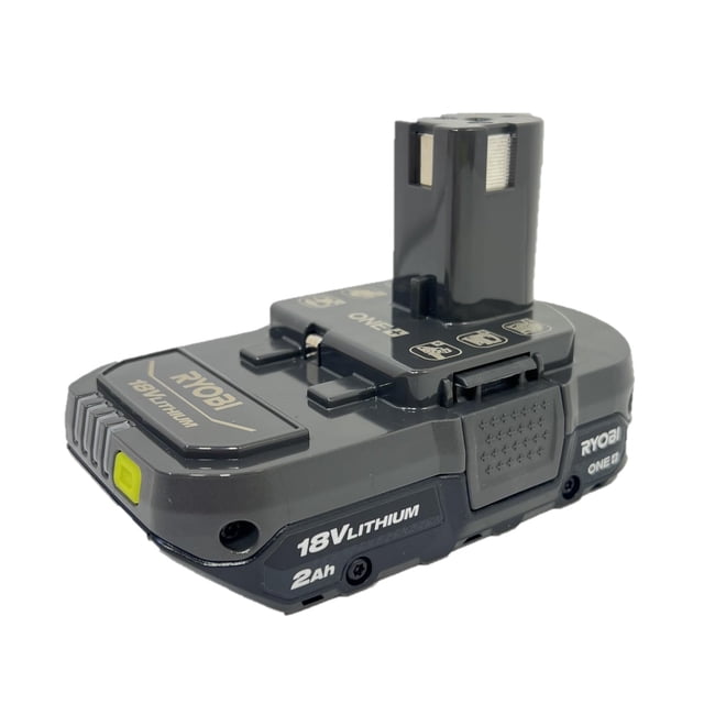 Batería compacta RYOBI P190 de 18 V y 2,0 Ah de iones de litio con cargador