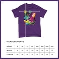 thumbnail image 5 of Tee Hunt Cute Thinking Crowned Cat T-Shirt Dean Russo Colorful Kitte Men's Tee, Purple, 4X-Large, 5 of 5