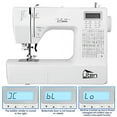 thumbnail image 5 of Sewing Machine, 200 Built-in Stitches and 8 Buttonhole Patterns, Portable Sewing and Embroidery Machine for Sewing, Hem, Buttonhole, Reverse Sewing, Equipped with Lighting, 5 of 8
