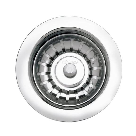 Blanco 441091 3-1/2" Basket Strainer And Sink Flange (Not For Use - Stainless Steel