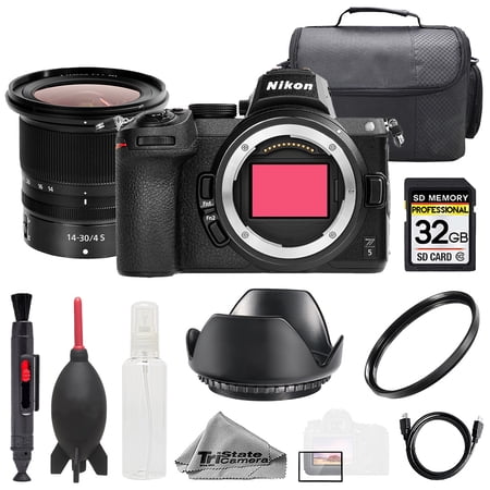 Nikon Z5 + NIKKOR Z 14-30mm f/4 S Lens +32GB + Bag+ UV Filter- Basic Kit (International Version)