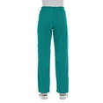 thumbnail image 3 of ELEMENTS BY ALEXANDERS UNIFORMS Women's EL9305 Half Elastic Waistband Four Way Stretch Scrub Pant Teal Small, 3 of 5