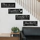 thumbnail image 4 of Letreros decorativos Joyhawk THIS IS US/TOGETHER/BLESS THIS HOME/FAMILY, 4 of 7