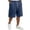 Blue, variant on Men's Casual Drawstring Shorts, Elastic Waist Soft Knit Knee Length Shorts with Pockets, Relaxed Fit Comfortable Lounge Athletic Shorts for Daily Workout Wear 05-Gray XL