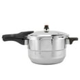 thumbnail image 1 of Pressure Canner, Stainless Steel Aluminum Polished Multifunctional Pressure Pot with Steaming Rack for Electric Gas Induction, 1 of 8