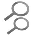 thumbnail image 4 of Cup Milk Rim Ring Gasket Tea Coffee Cover Steel Baking Stainless Covers Gaskets Espresso Mug Culinary Creme Brulee Tool, 4 of 6